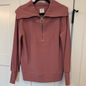 Varley vine half zip pullover